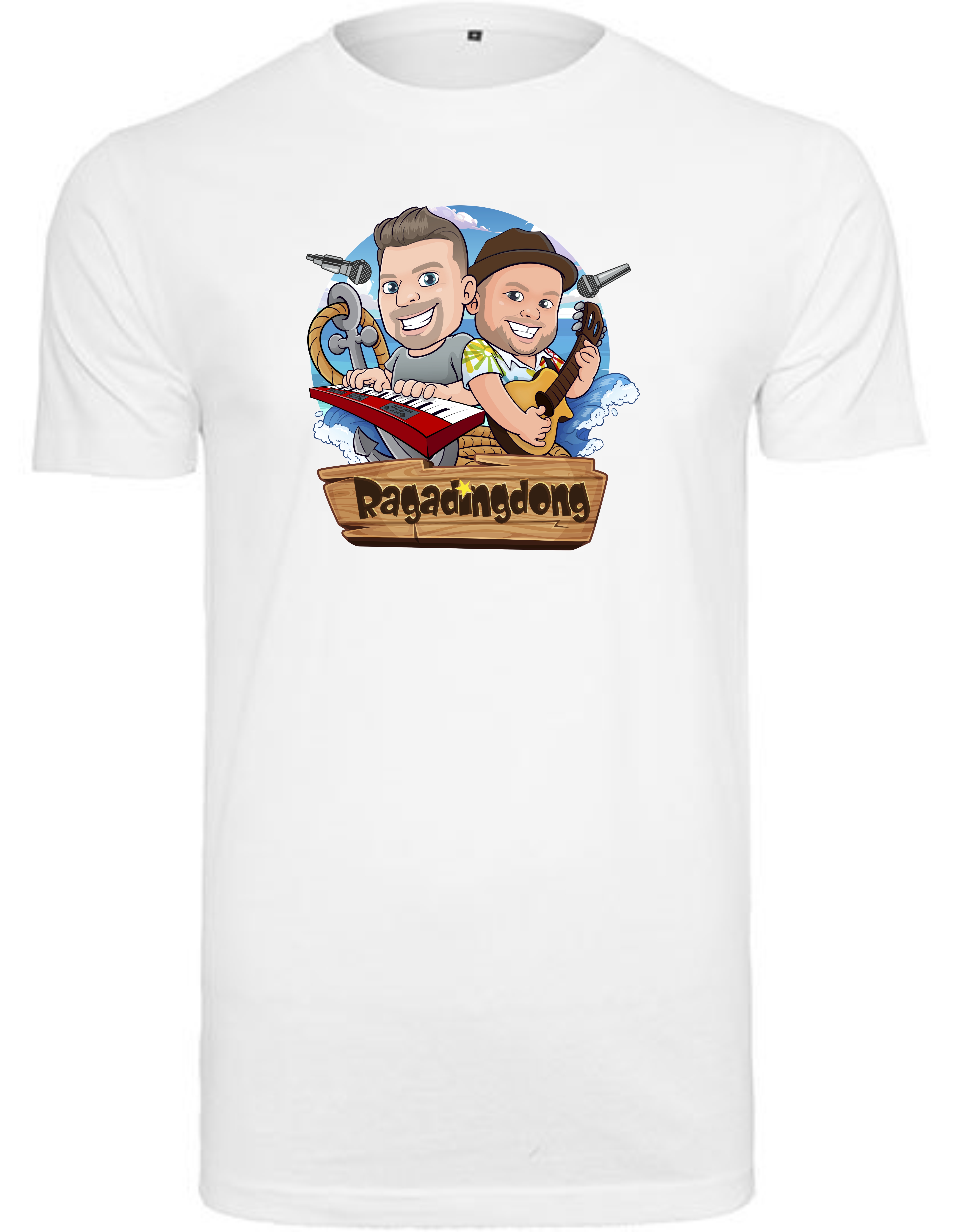 Ragadingdong T-Shirt weiß